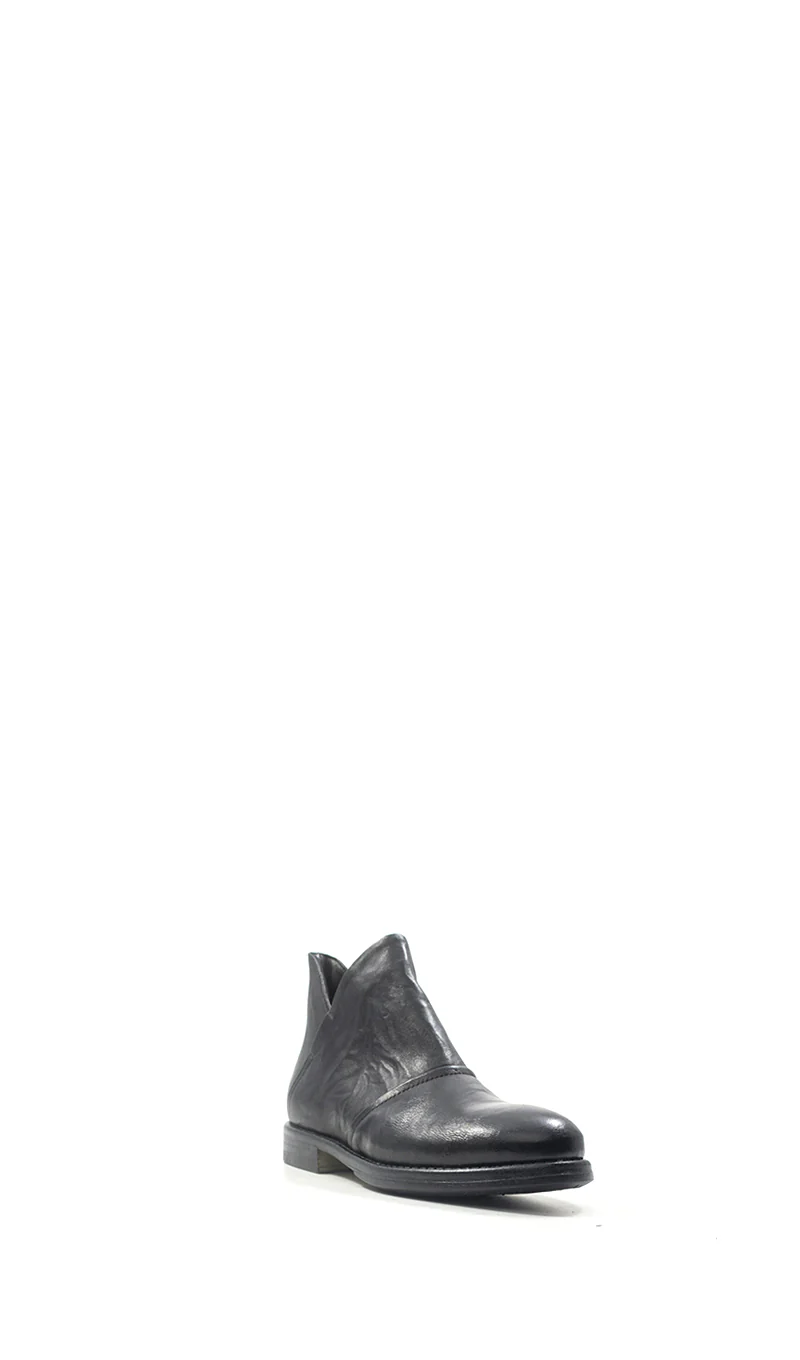 MEZZETINTE Tronchetto donna nero in pelle - Image 3