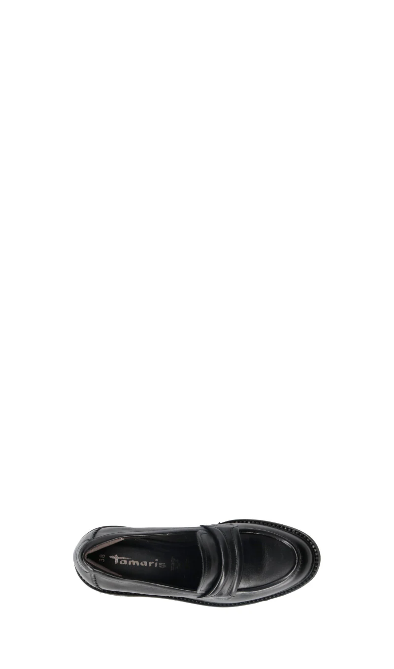 TAMARIS Mocassino donna nero in pelle - Image 5