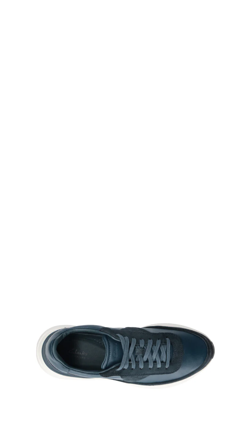CLARKS CORE Sneaker uomo blu in pelle - Image 5