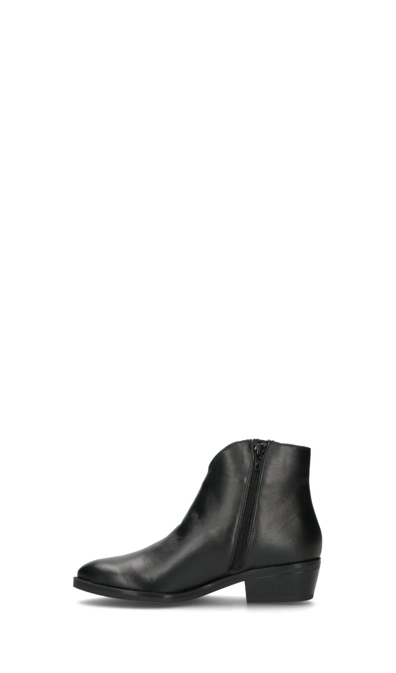 VARIOPINTO Tronchetto donna nero in pelle - Image 4