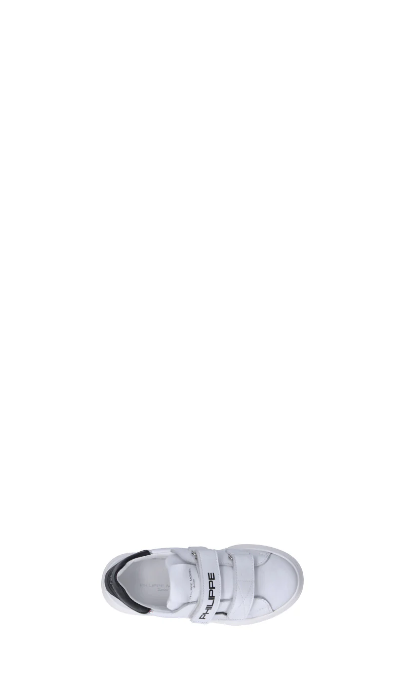 PHILIPPE MODEL Sneaker bimbo bianca/nera in pelle - Image 5