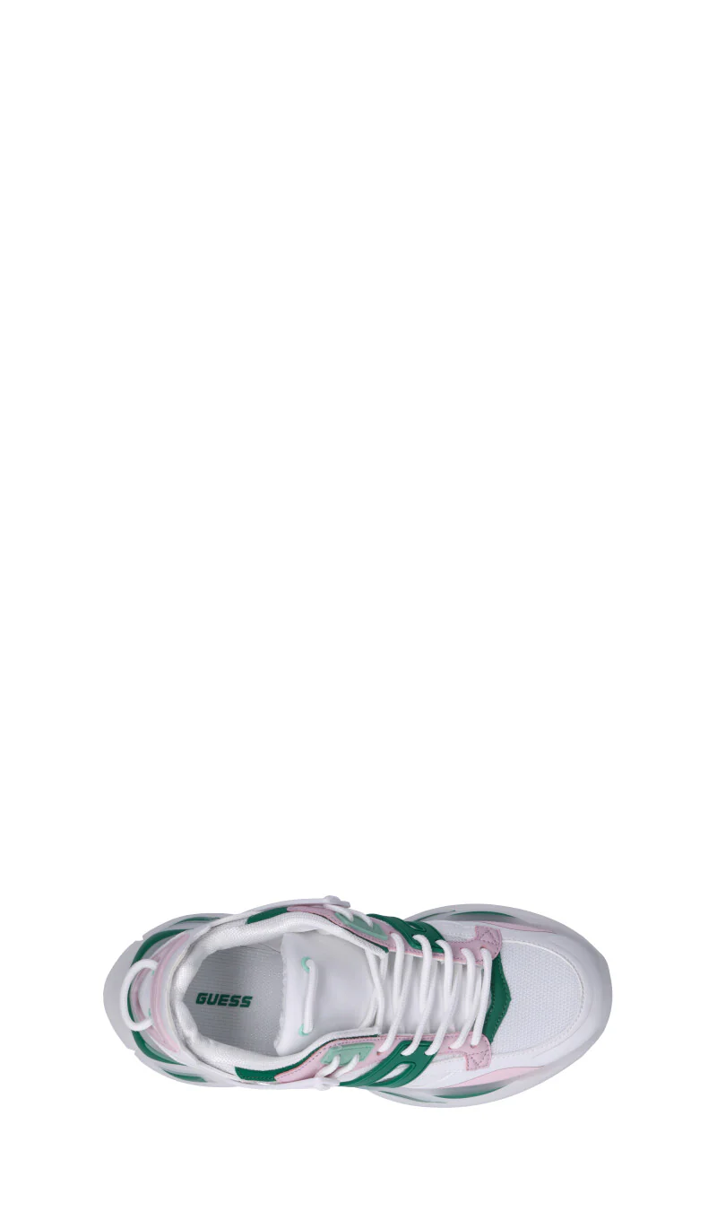 GUESS Sneaker donna bianca e verde - Image 5