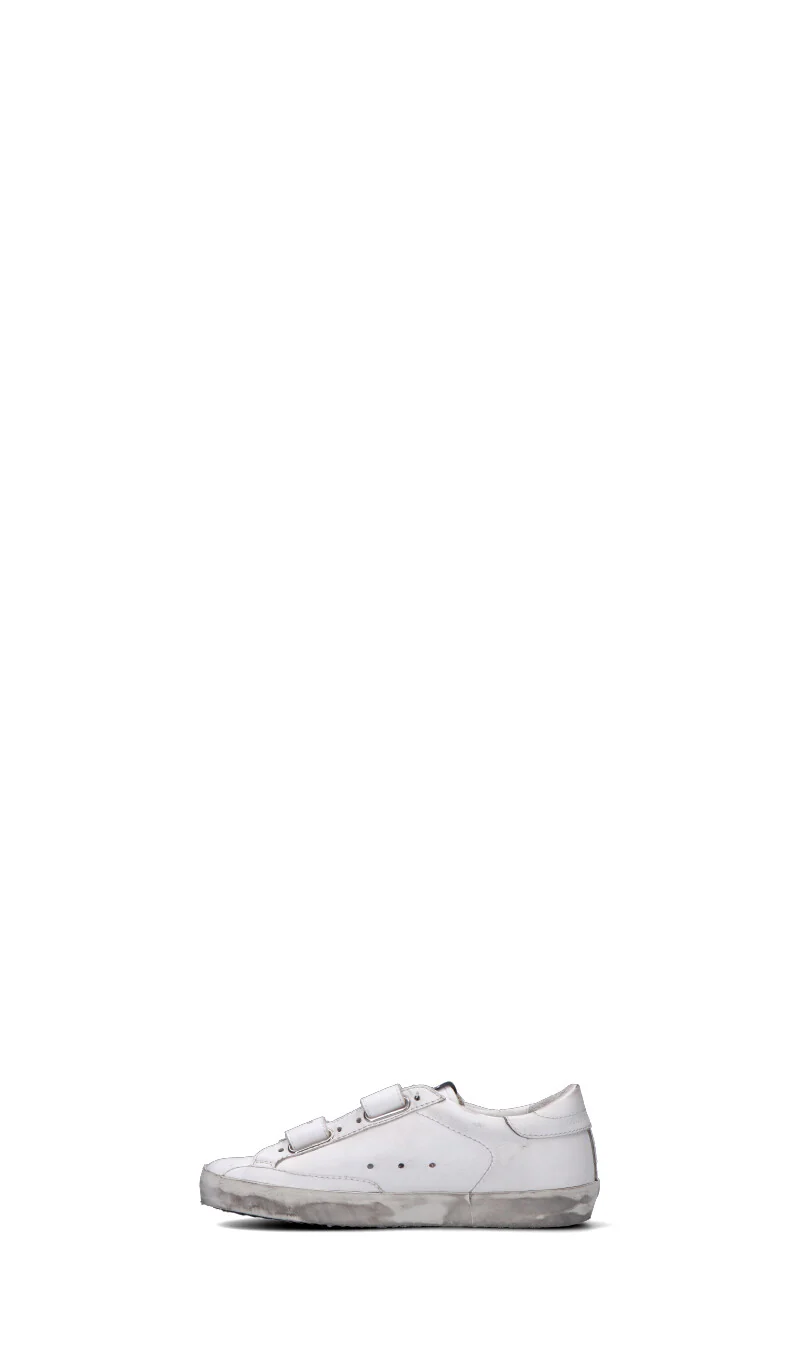 GOLDEN GOOSE Sneaker bambino bianca/nera in pelle - Image 4