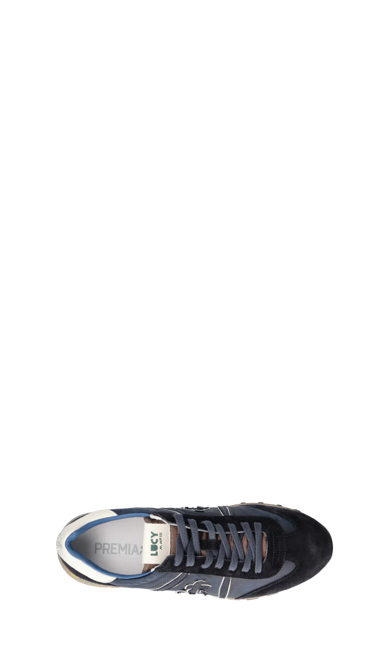 PREMIATA Sneaker uomo blu in pelle - Image 5