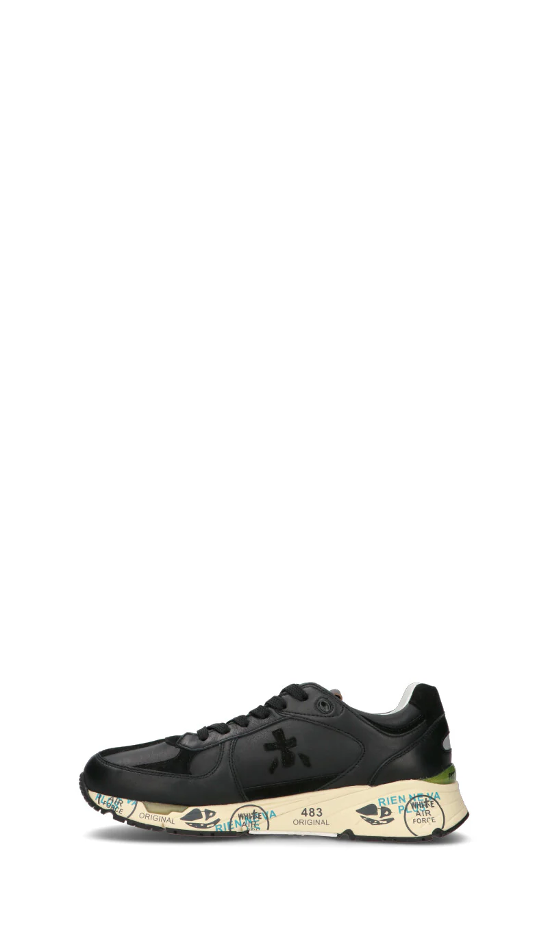 PREMIATA Sneaker uomo nera in pelle - Image 4