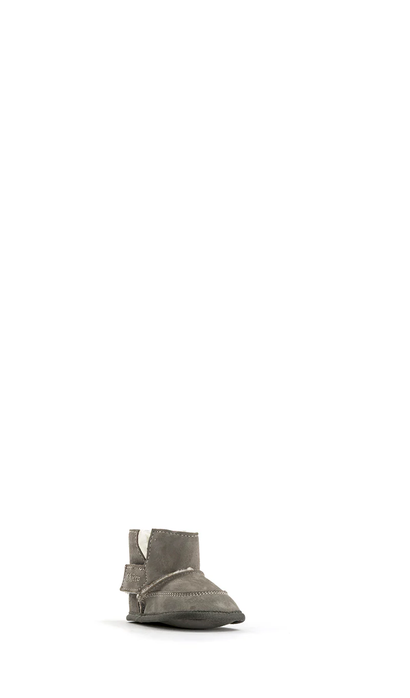 CHICCO Stivaletto bambino grigio in suede strappo - Image 3