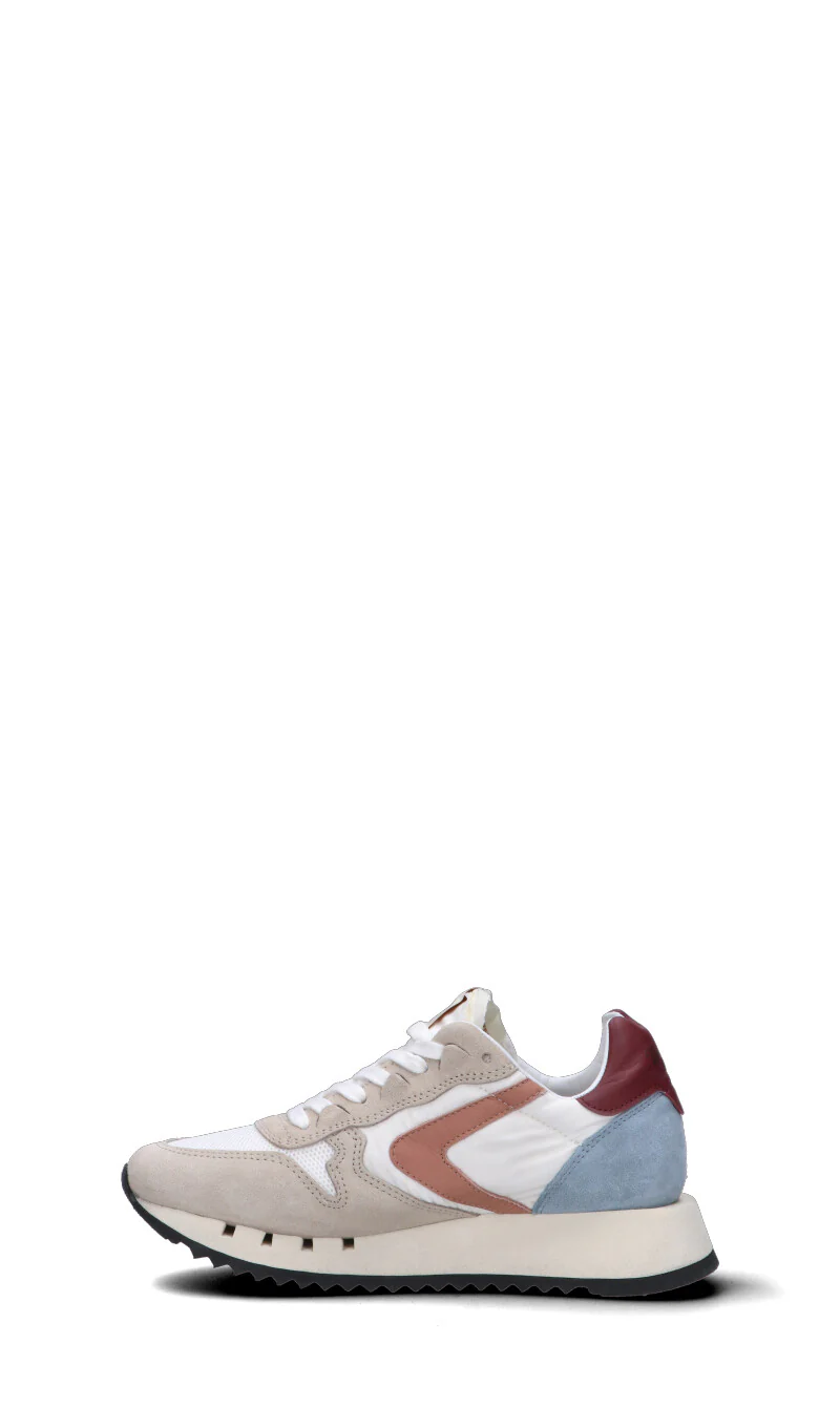 VALSPORT Sneaker donna bianca/beige/azzurra/marrone/bordeaux in suede - Image 4